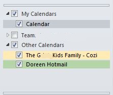 Outlook Calendar List
